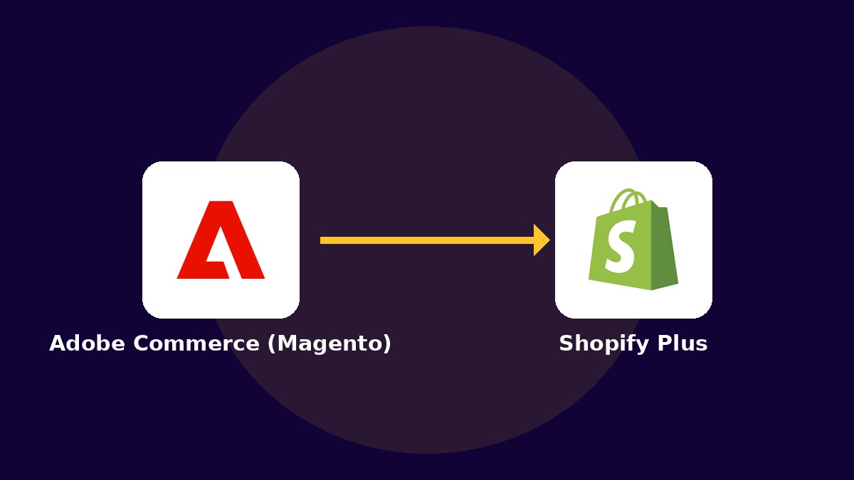 Expert Migration Adobe Commerce (Magento) vers Shopify Plus : Réduisez vos coûts de maintenance technique